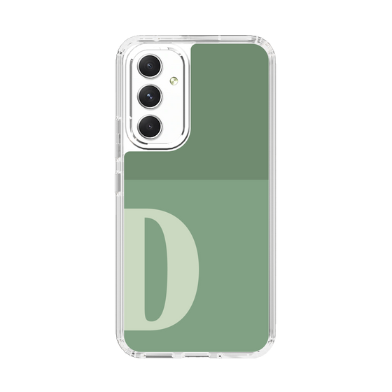 Slim Protection Case［ Original - initial two tone - D green ］