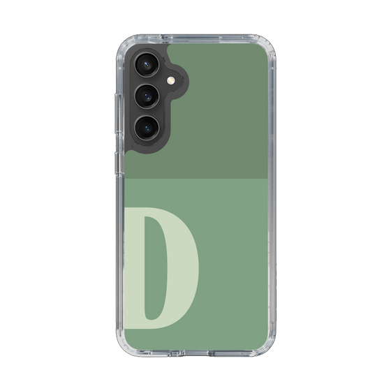 Slim Protection Case［ Original - initial two tone - D green ］