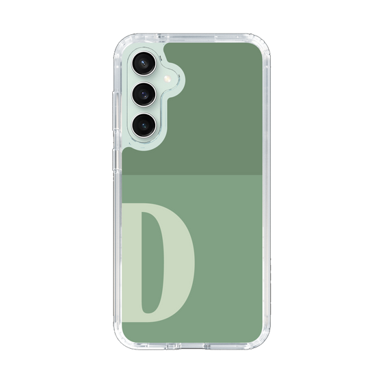 Slim Protection Case［ Original - initial two tone - D green ］