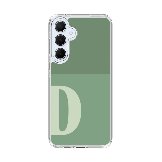 Slim Protection Case［ オリジナル - initial two tone - D green ］