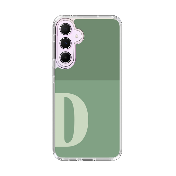 Slim Protection Case［ オリジナル - initial two tone - D green ］