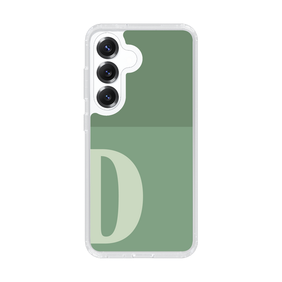 Slim Protection Case［ Original - initial two tone - D green ］