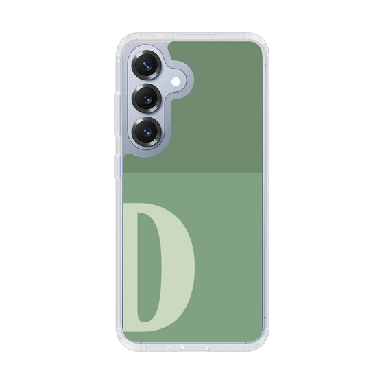 Slim Protection Case［ Original - initial two tone - D green ］