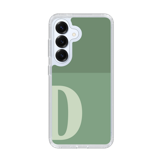 Slim Protection Case［ Original - initial two tone - D green ］