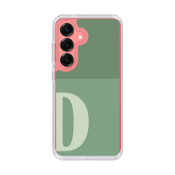 Slim Protection Case［ Original - initial two tone - D green ］