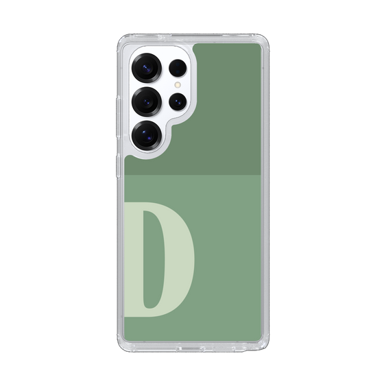 Slim Protection Case［ Original - initial two tone - D green ］