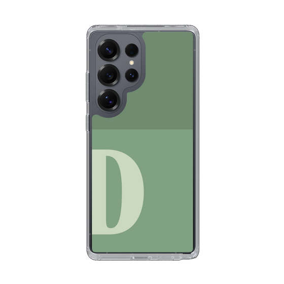 Slim Protection Case［ Original - initial two tone - D green ］
