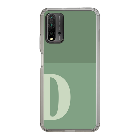 Slim Protection Case［ Original - initial two tone - D green ］