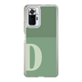 Slim Protection Case［ Original - initial two tone - D green ］
