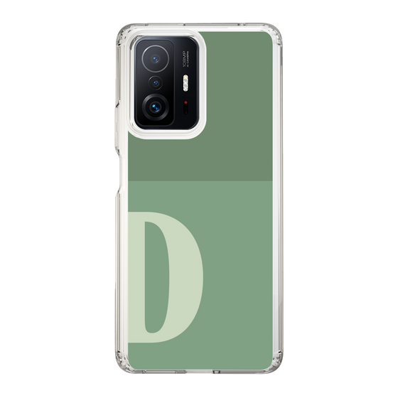 Slim Protection Case［ Original - initial two tone - D green ］