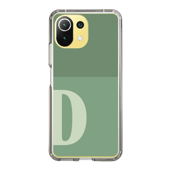 Slim Protection Case［ Original - initial two tone - D green ］