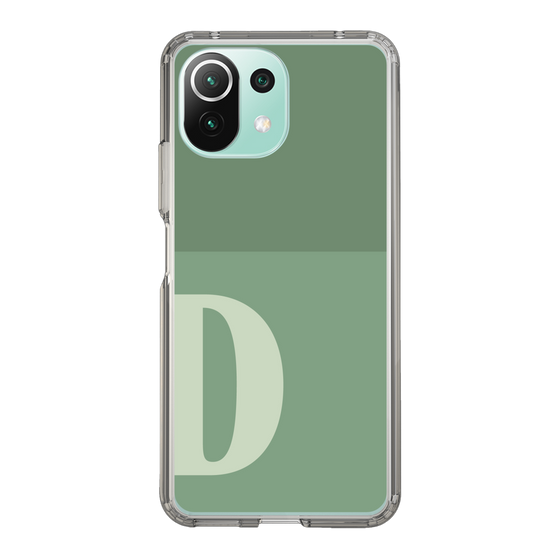 Slim Protection Case［ Original - initial two tone - D green ］