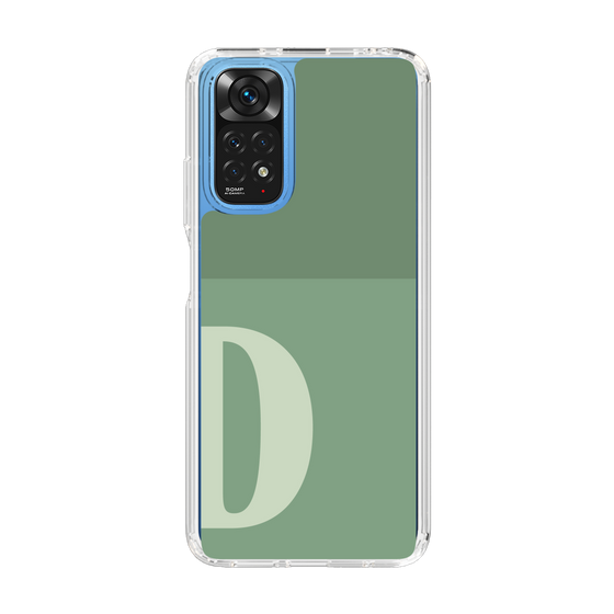 Slim Protection Case［ Original - initial two tone - D green ］