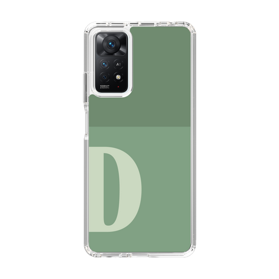 Slim Protection Case［ Original - initial two tone - D green ］