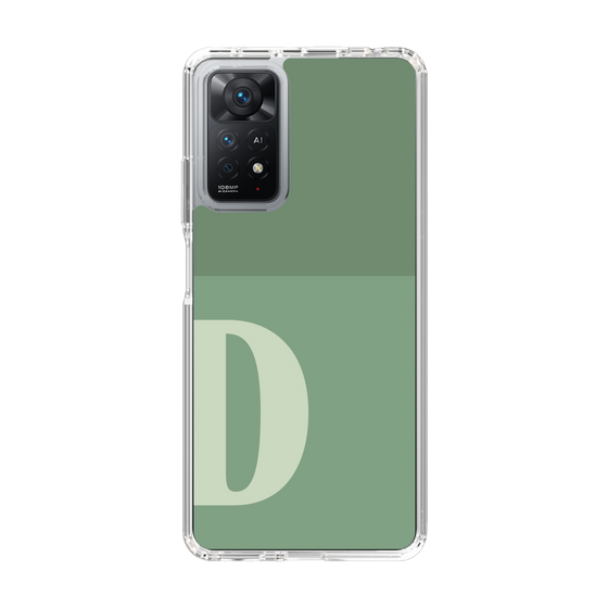 Slim Protection Case［ Original - initial two tone - D green ］