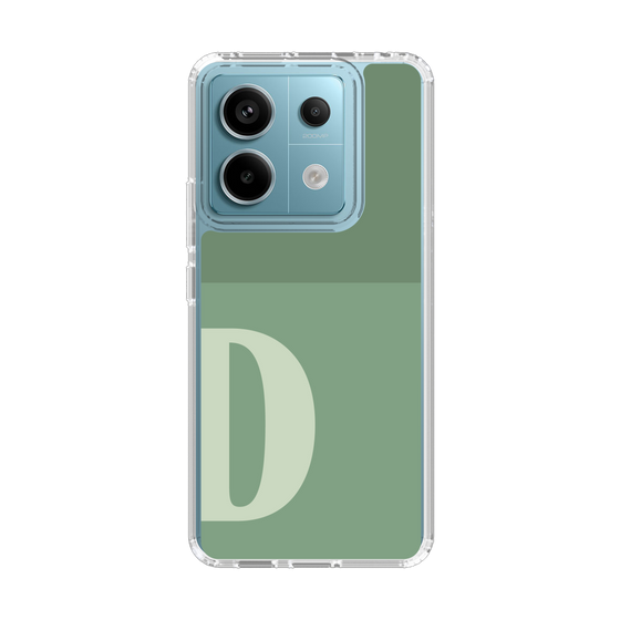 Slim Protection Case［ Original - initial two tone - D green ］
