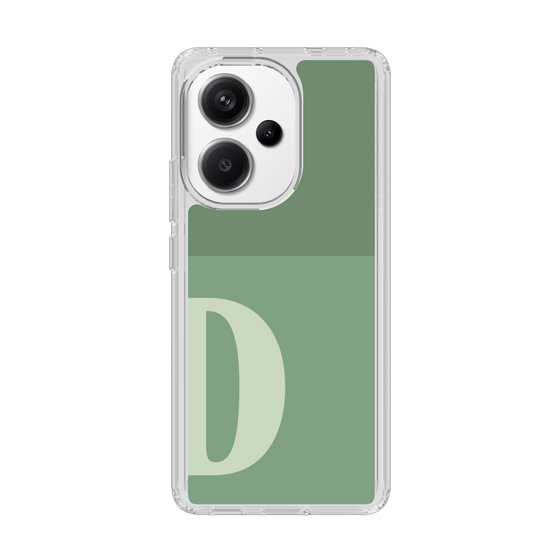 Slim Protection Case［ Original - initial two tone - D green ］