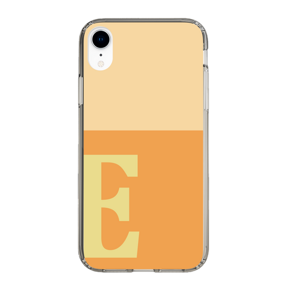 Slim Protection Case［ Original - initial two tone - E orange ］