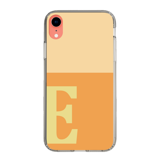 Slim Protection Case［ Original - initial two tone - E orange ］