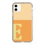 Slim Protection Case［ Original - initial two tone - E orange ］