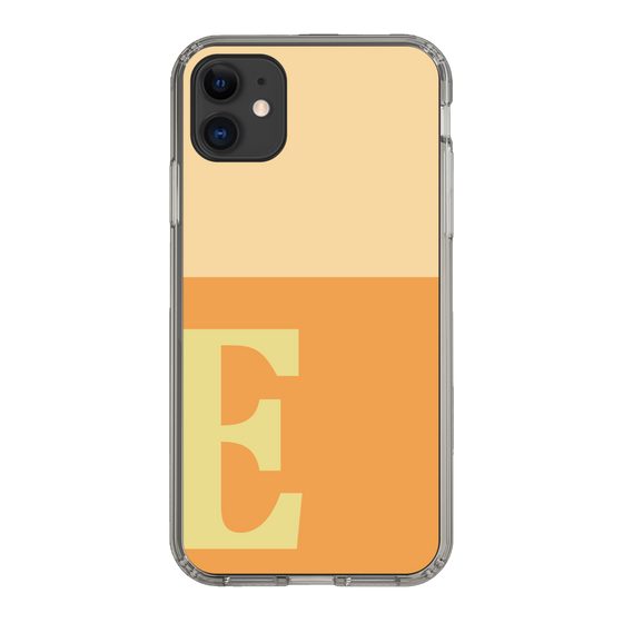 Slim Protection Case［ Original - initial two tone - E orange ］
