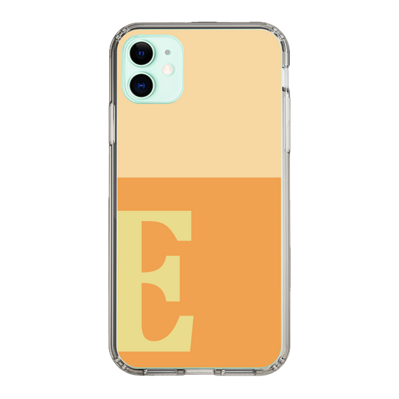 Slim Protection Case［ Original - initial two tone - E orange ］