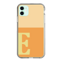 Slim Protection Case［ Original - initial two tone - E orange ］