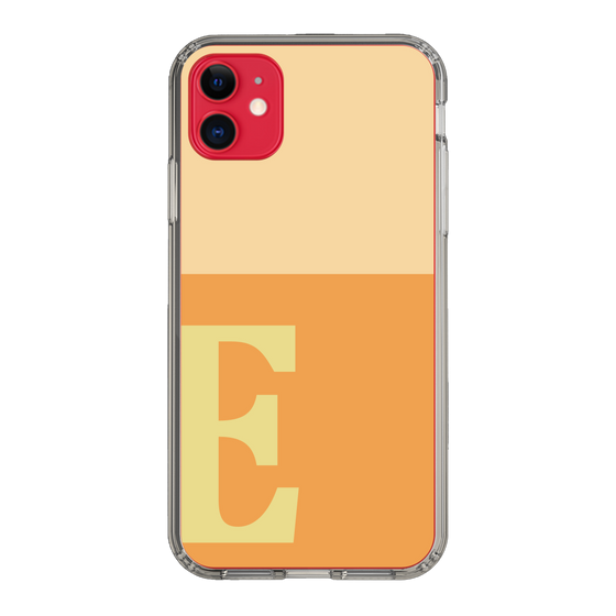 Slim Protection Case［ Original - initial two tone - E orange ］