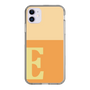 Slim Protection Case［ Original - initial two tone - E orange ］