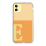 Slim Protection Case［ Original - initial two tone - E orange ］
