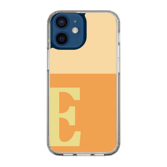 Slim Protection Case［ Original - initial two tone - E orange ］