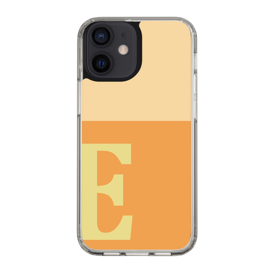 Slim Protection Case［ Original - initial two tone - E orange ］
