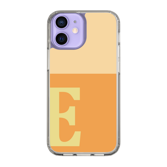 Slim Protection Case［ Original - initial two tone - E orange ］