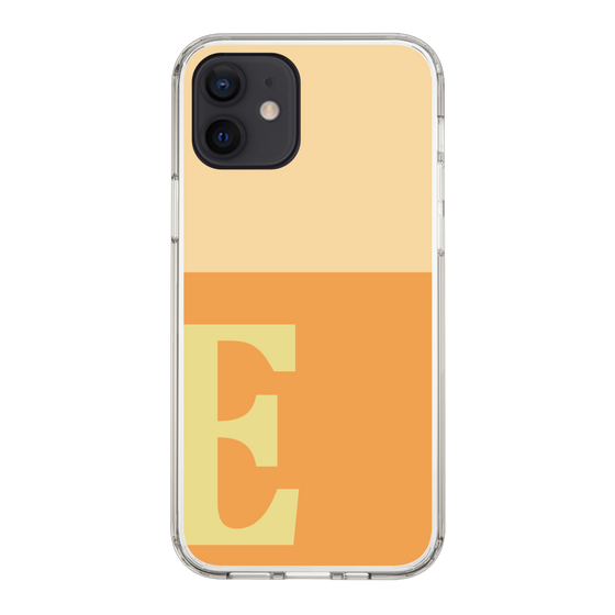 Slim Protection Case［ Original - initial two tone - E orange ］