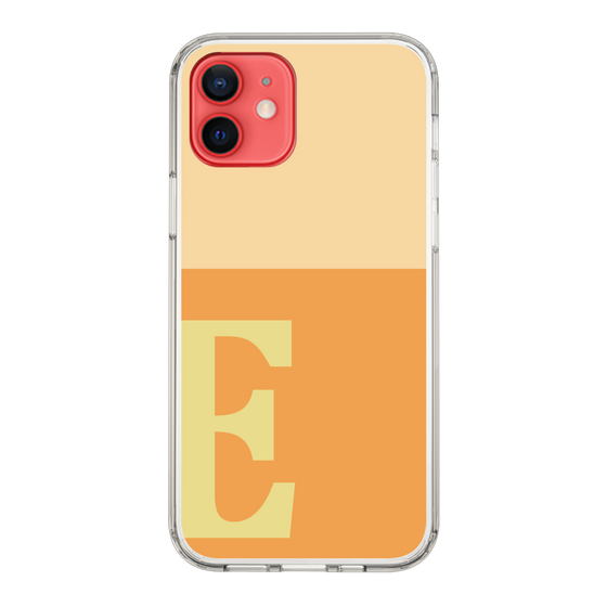 Slim Protection Case［ Original - initial two tone - E orange ］