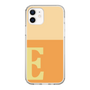 Slim Protection Case［ Original - initial two tone - E orange ］