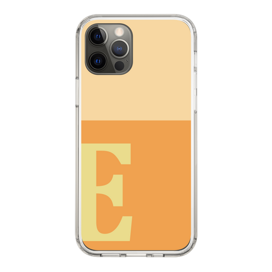 Slim Protection Case［ Original - initial two tone - E orange ］