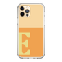 Slim Protection Case［ Original - initial two tone - E orange ］