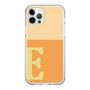 Slim Protection Case［ Original - initial two tone - E orange ］