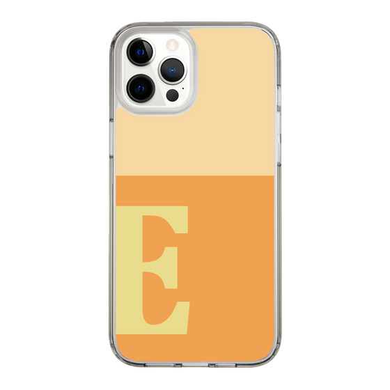 Slim Protection Case［ Original - initial two tone - E orange ］