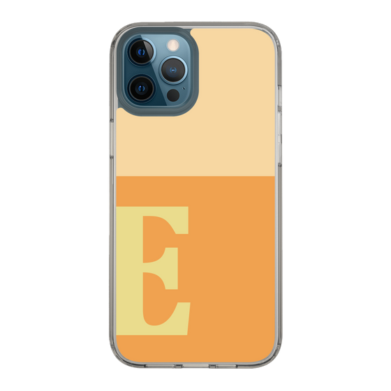 Slim Protection Case［ Original - initial two tone - E orange ］
