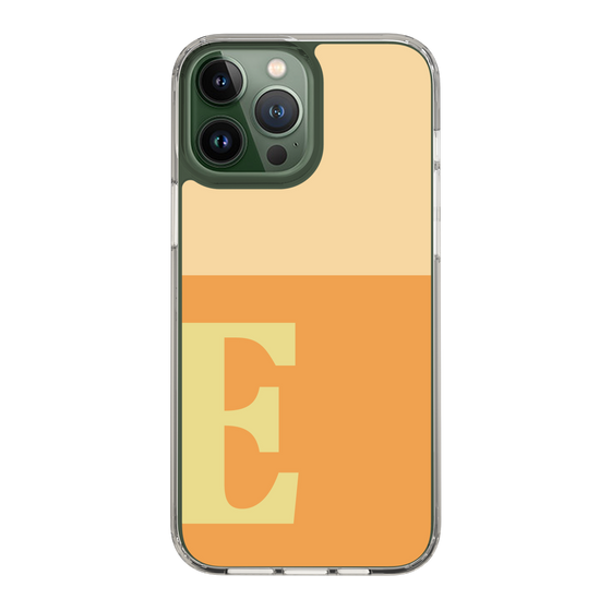 Slim Protection Case［ Original - initial two tone - E orange ］