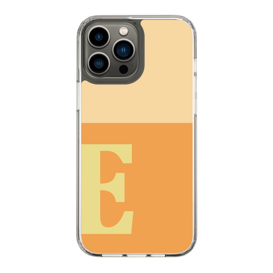 Slim Protection Case［ Original - initial two tone - E orange ］
