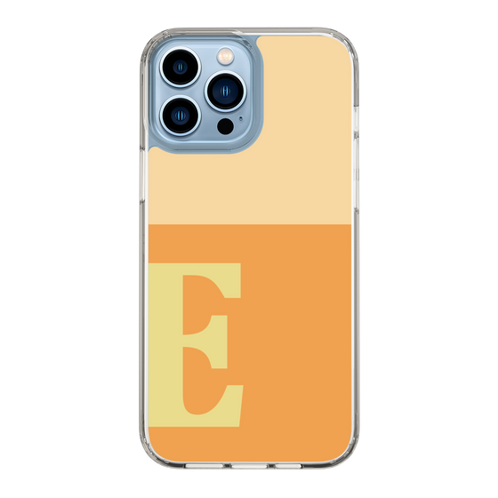 Slim Protection Case［ Original - initial two tone - E orange ］
