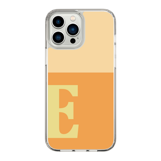 Slim Protection Case［ Original - initial two tone - E orange ］