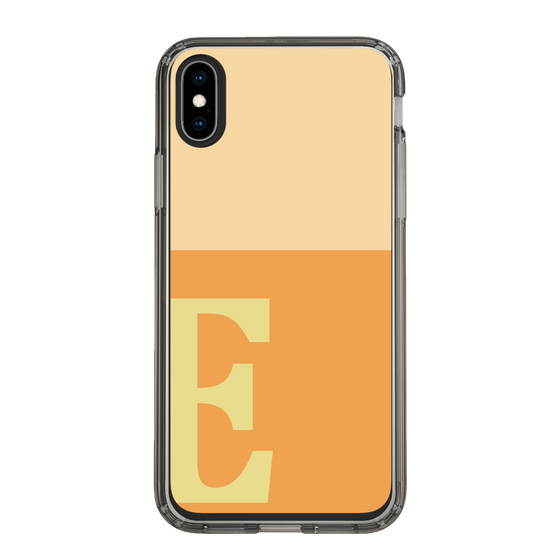 Slim Protection Case［ Original - initial two tone - E orange ］