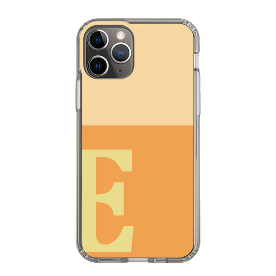 Slim Protection Case［ Original - initial two tone - E orange ］