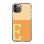 Slim Protection Case［ Original - initial two tone - E orange ］