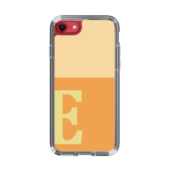 Slim Protection Case［ Original - initial two tone - E orange ］