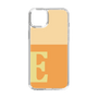 Slim Protection Case［ Original - initial two tone - E orange ］